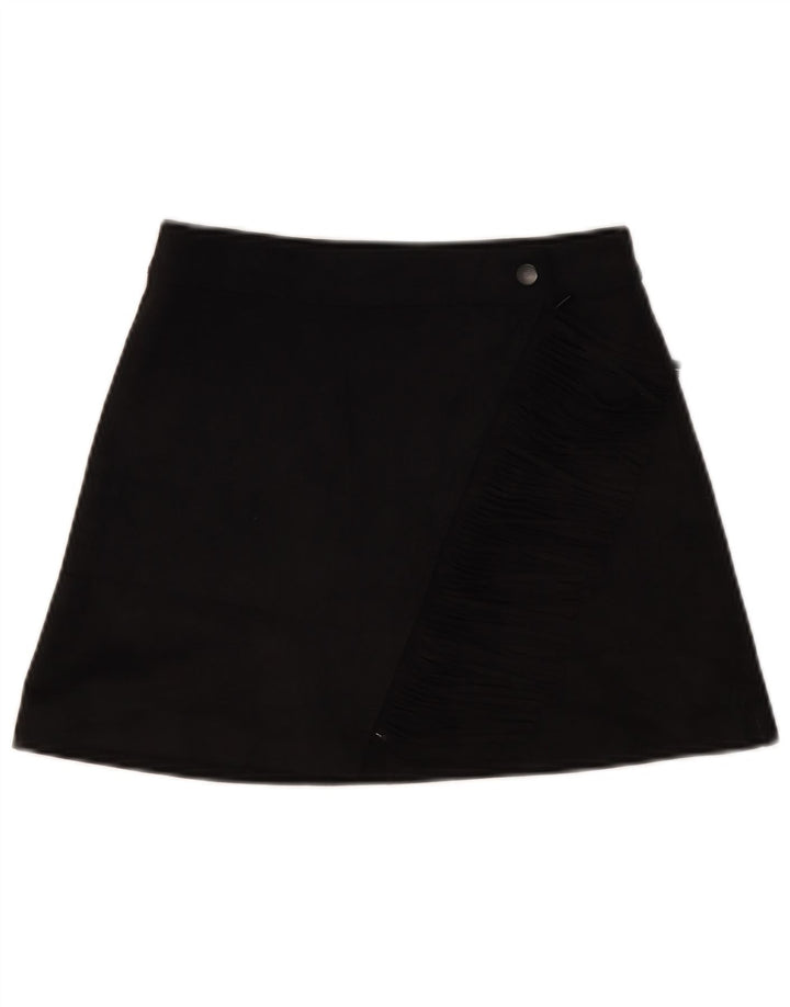 Minigonna Zara Donna XS W24 Nera