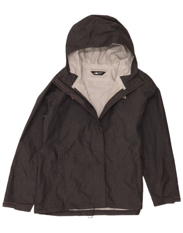 Giacca antipioggia con cappuccio da donna The North Face UK 18 XL Grigia