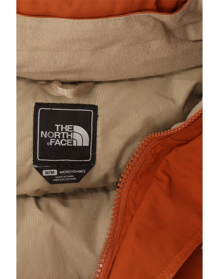 Giacca parka con cappuccio da uomo The North Face UK 38 nylon arancione medio