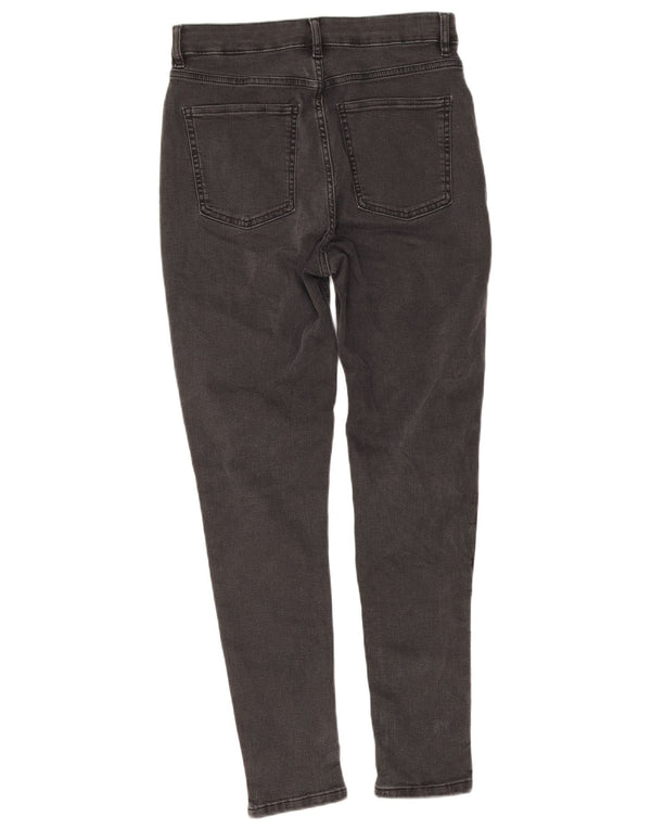 Marks & Spencer Donna The Ivy Skinny Jeans UK 12 Medio W28 L28 Nero