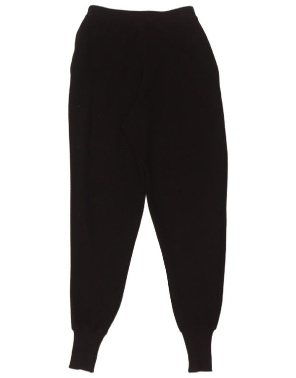 Pantaloni da tuta in maglia da donna Zara Joggers UK 10 piccoli neri