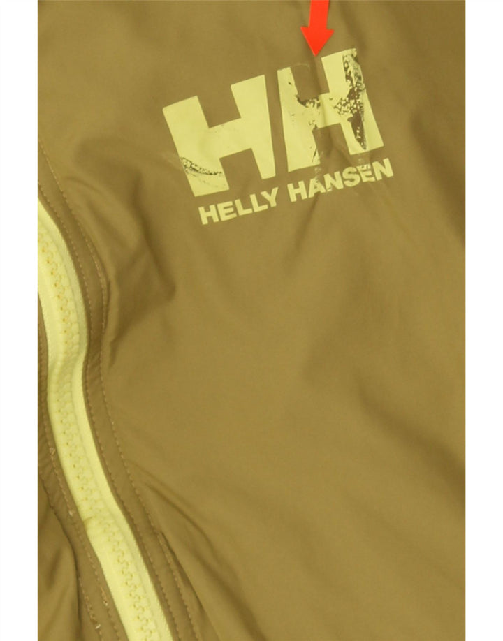 Giacca imbottita corta grafica da donna Helly Hansen UK 14 media cachi