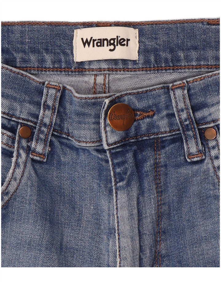 Jeans dritti da donna Wrangler W30 L28 Blu