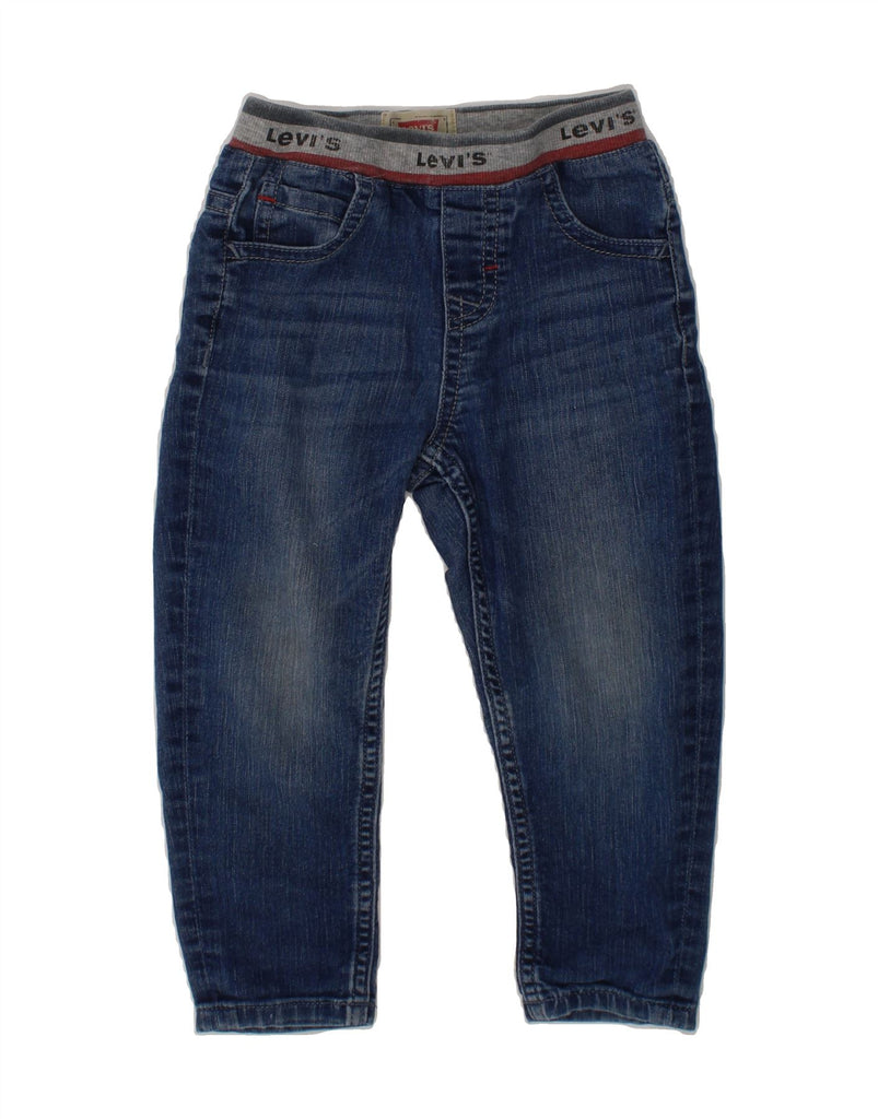 LEVI'S Baby Boys Graphic Straight Jeans 18-24 Months W18 L13 Blue Cotton Vintage Levi's and Second-Hand Levi's from Messina Hembry 