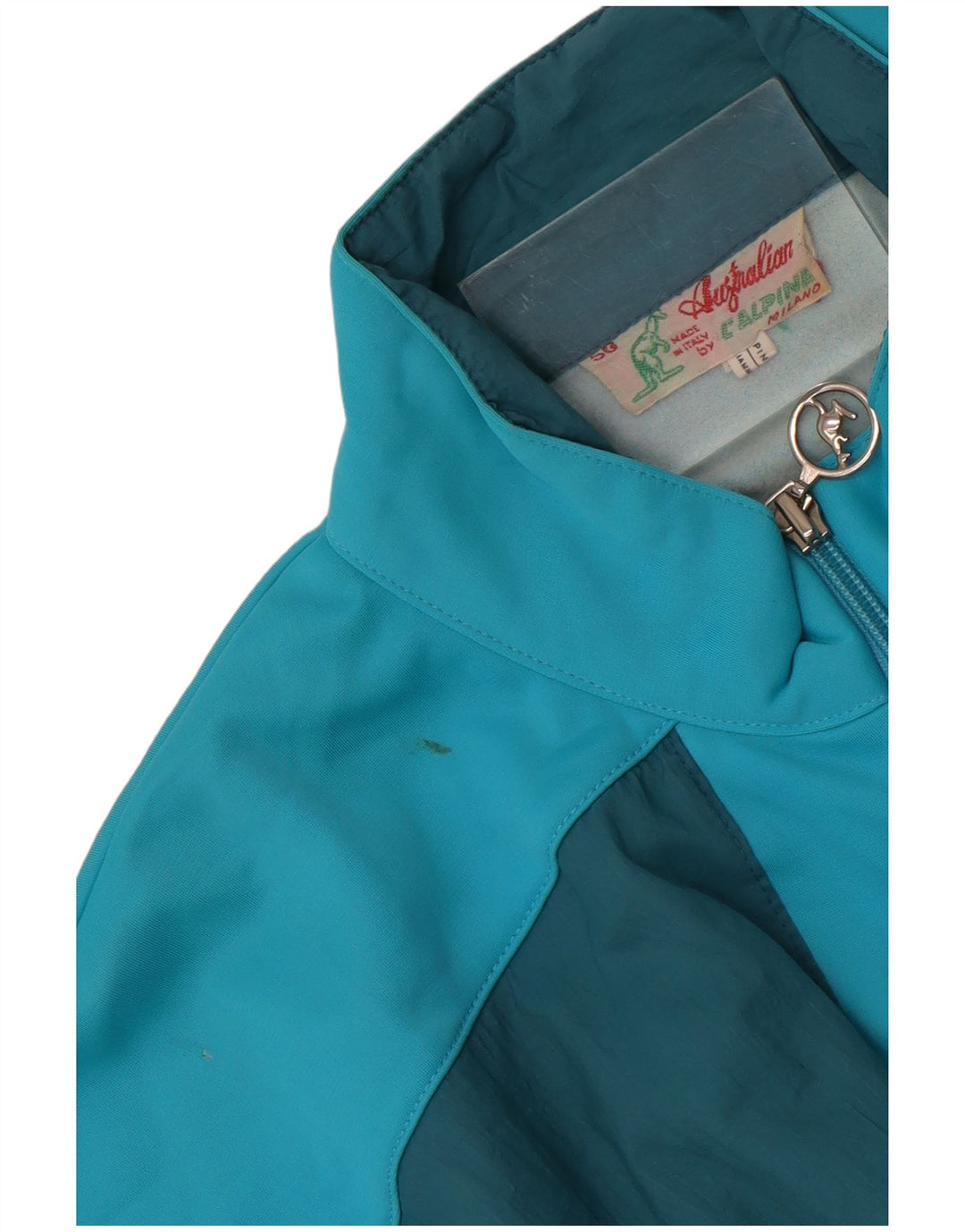 AUSTRALIAN L'ALPINA Giacca da tuta da uomo IT 50 Blu medio Colourblock