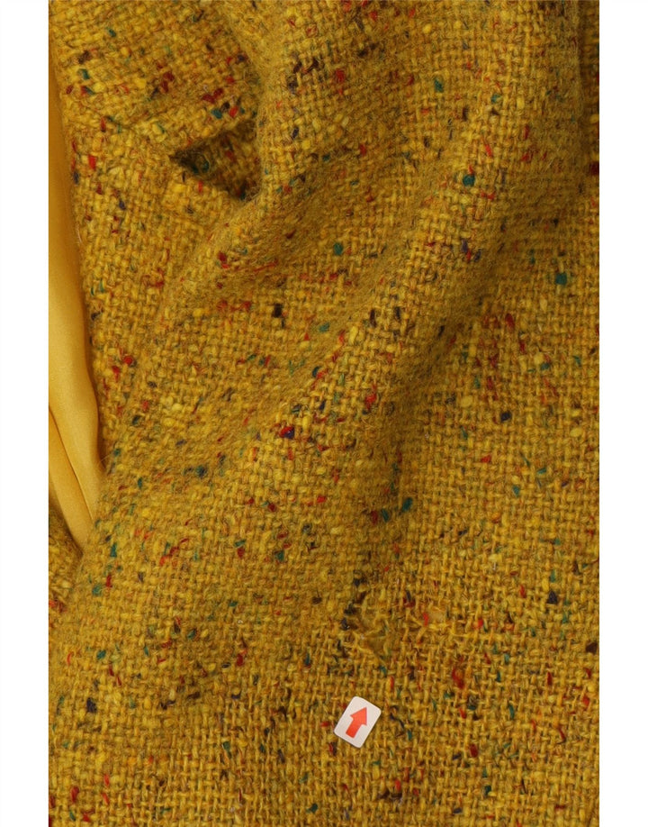 Giacca blazer da donna Yves Saint Laurent EU 38 medio giallo screziato