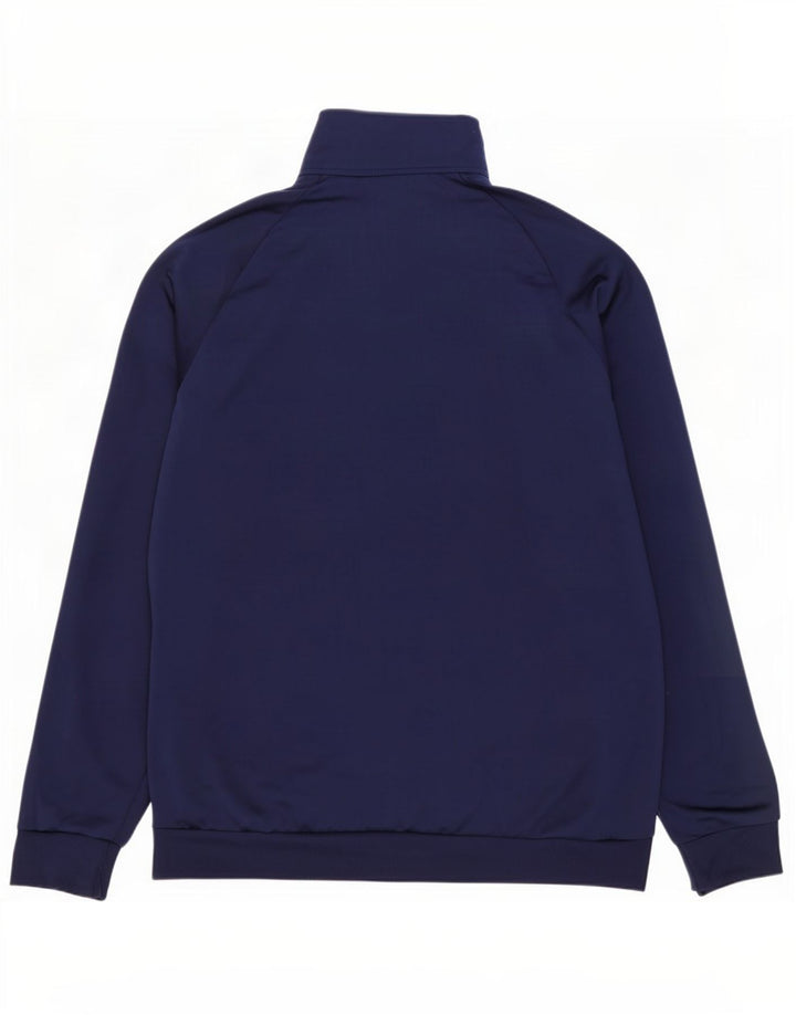 Giacca da ginnastica da uomo Adidas XL in poliestere blu navy