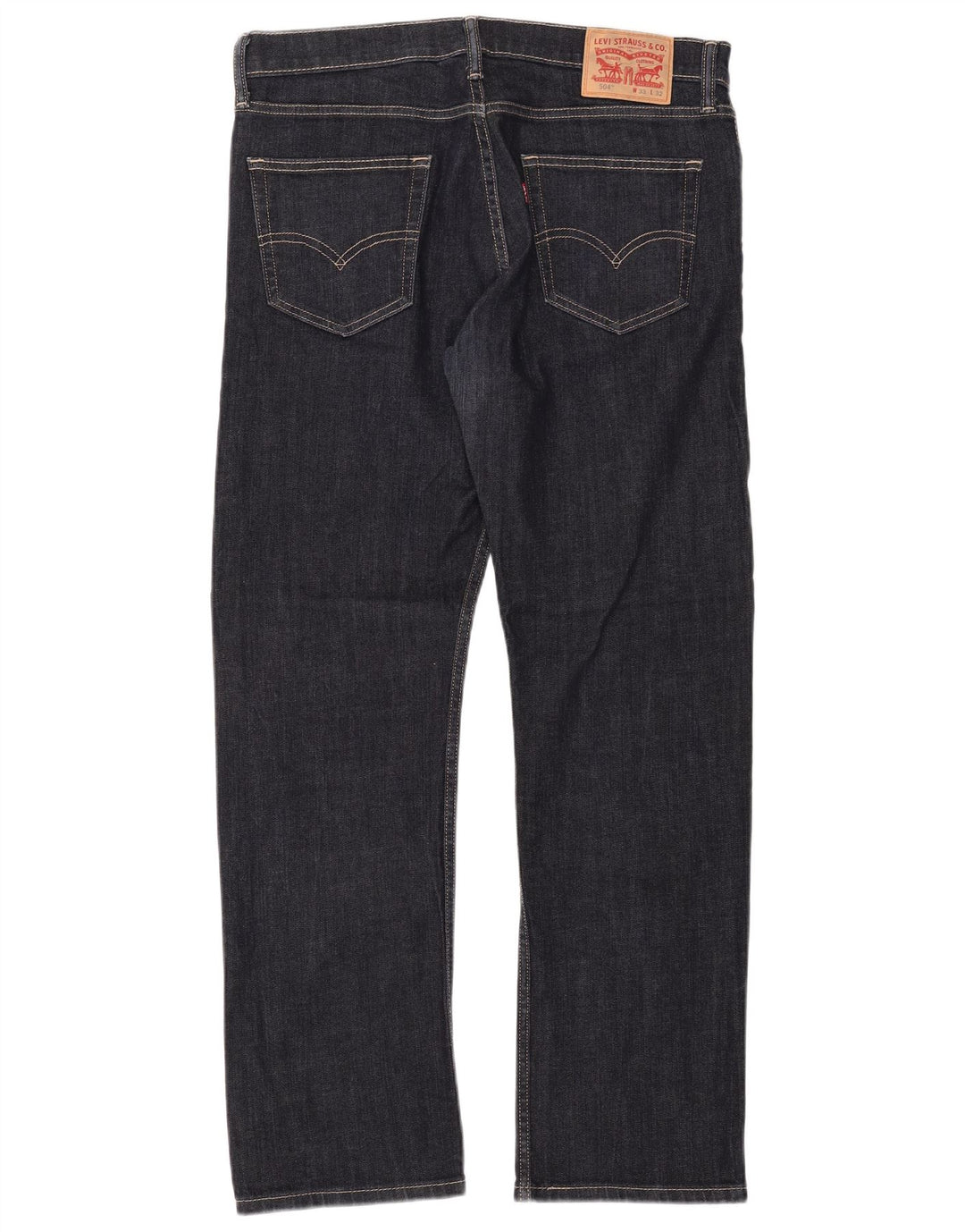 Jeans dritti Levi's 504 da donna W33 L32 blu navy