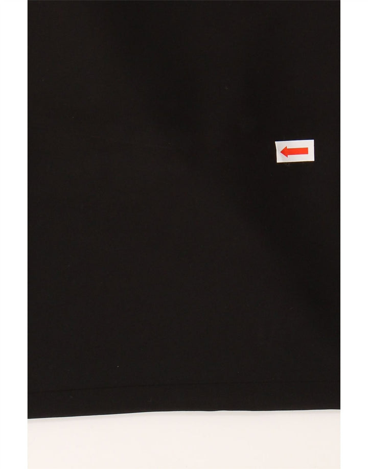 Pantaloni da abito dritti da donna CALVIN KLEIN W28 L30 poliestere nero