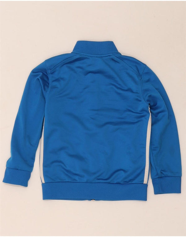 Giacca Top della tuta da ragazzo Adidas 5-6 anni in poliestere blu