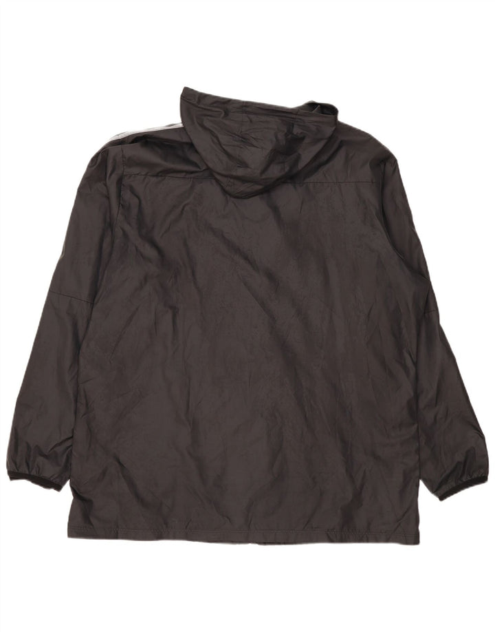 Giacca antipioggia con cappuccio da uomo Nike UK 44 2XL poliestere nero