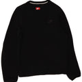 Felpa Nike Uomo Maglione Piccolo Cotone Nero