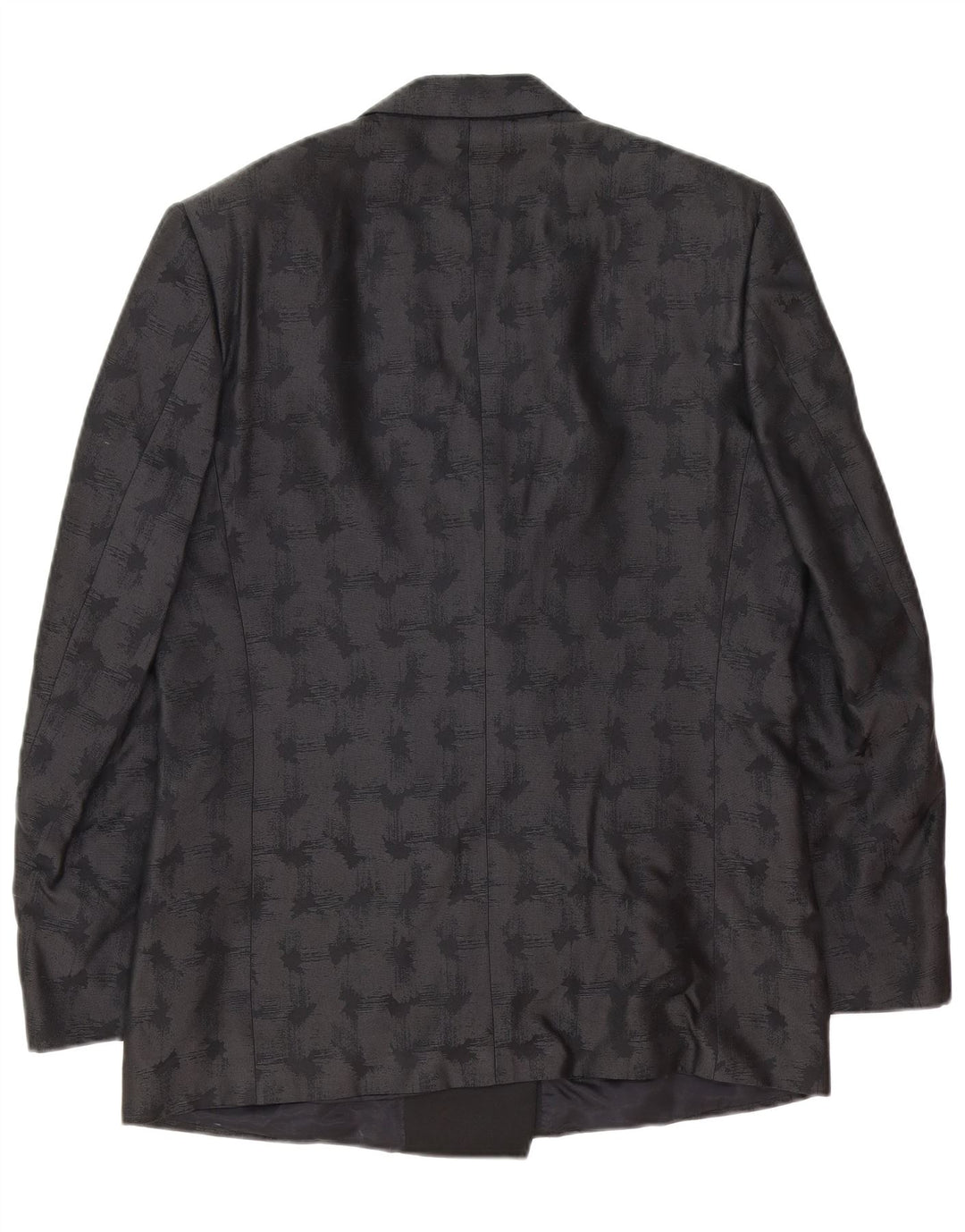 Giacca blazer da uomo Pierre Cardin IT 50 grande classica geometrica nera