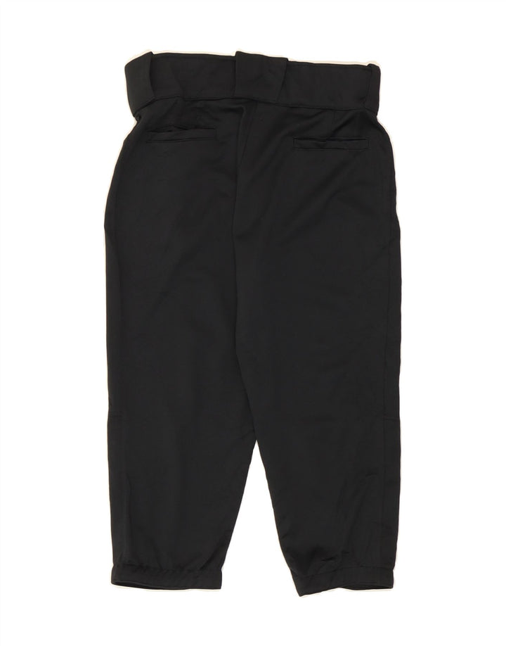 NIKE Womens Joggers Capri Trousers Small W28 L19 Black Polyamide Vintage Nike and Second-Hand Nike from Messina Hembry 