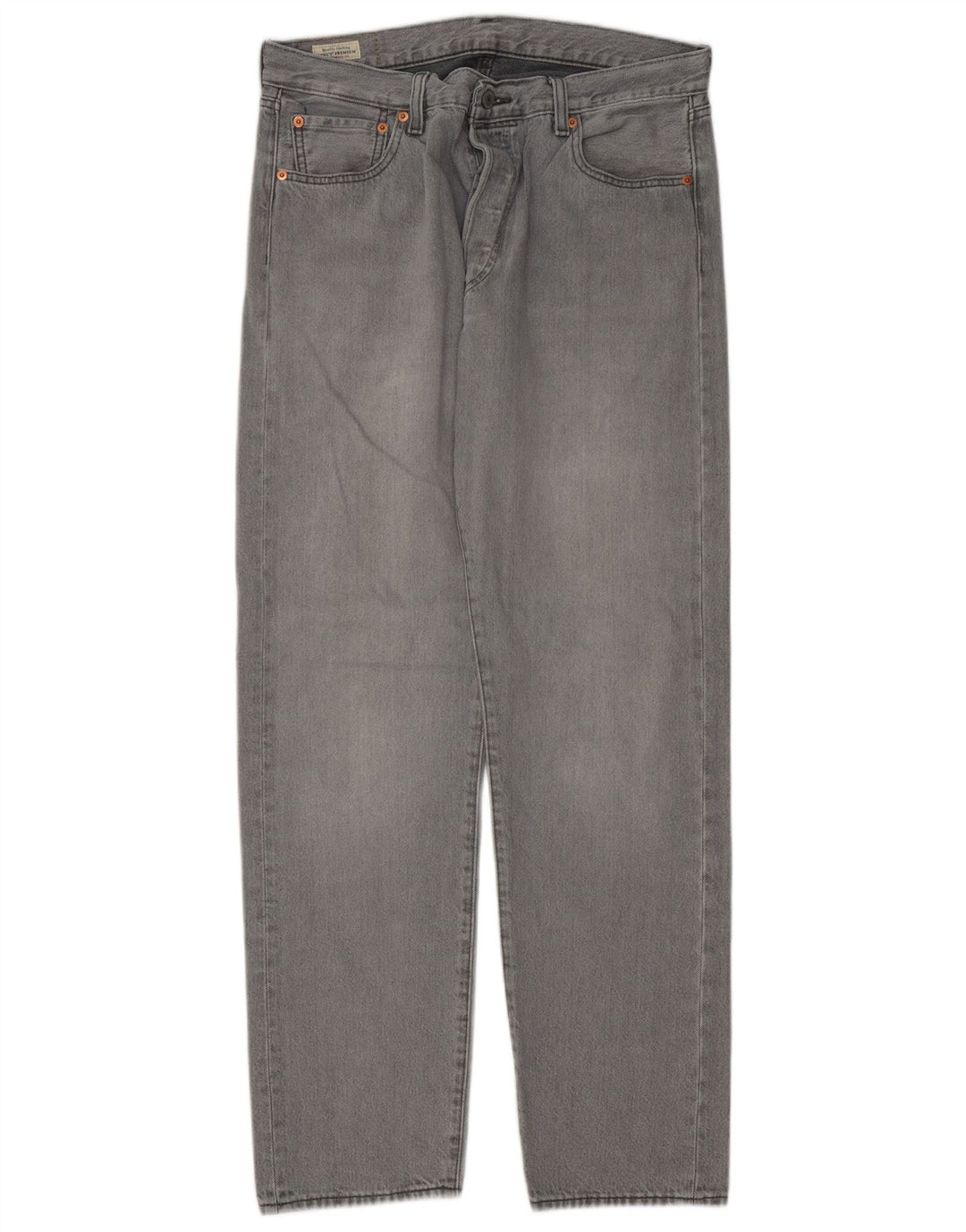 Levi's Uomo 501 Jeans dritti W34 L32 Cotone grigio