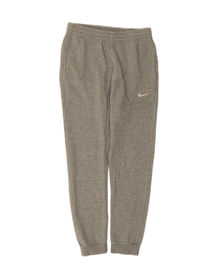 NIKE Mens Tracksuit Trousers Joggers Small Grey Flecked Cotton Vintage Nike and Second-Hand Nike from Messina Hembry 