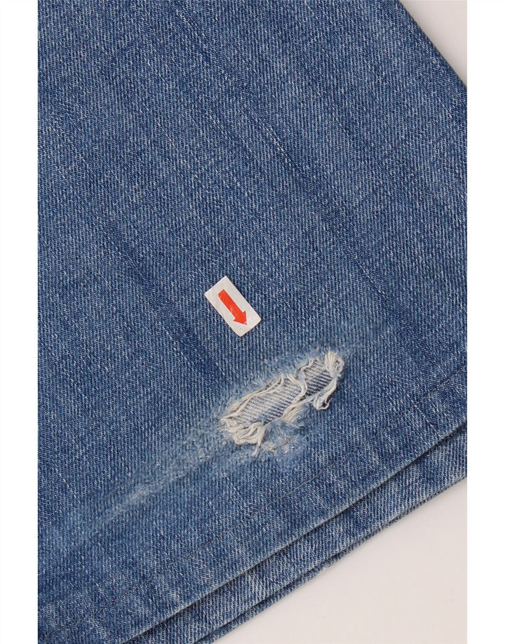 Jeans bootcut invecchiati da donna Diesel W31 L31 Blu