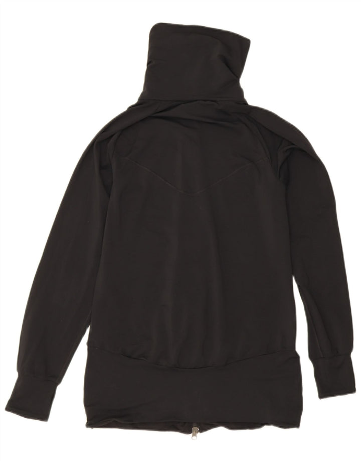 Giacca da tuta da donna Nike UK 10/12 Medium Black Poliestere Sports