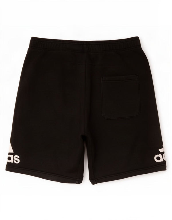 Pantaloncini sportivi Adidas da uomo con grafica media in cotone nero