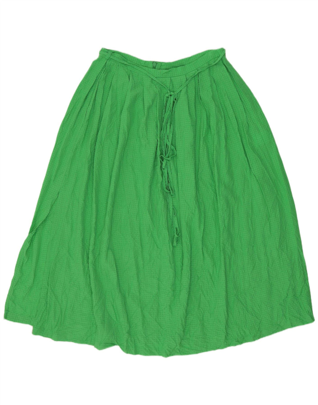 Gonna svasata da donna Jack Wills UK 12 media W28 viscosa geometrica verde