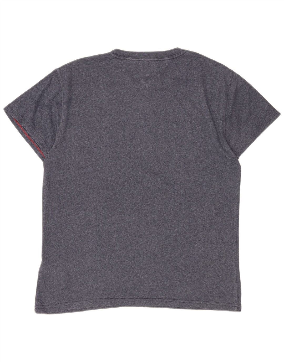 T-shirt grafica da uomo Tommy Hilfiger Top in cotone blu navy medio