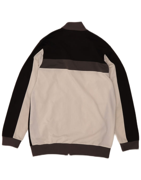 Giacca da tuta da ragazzo Puma 11-12 anni Colorblock bianco
