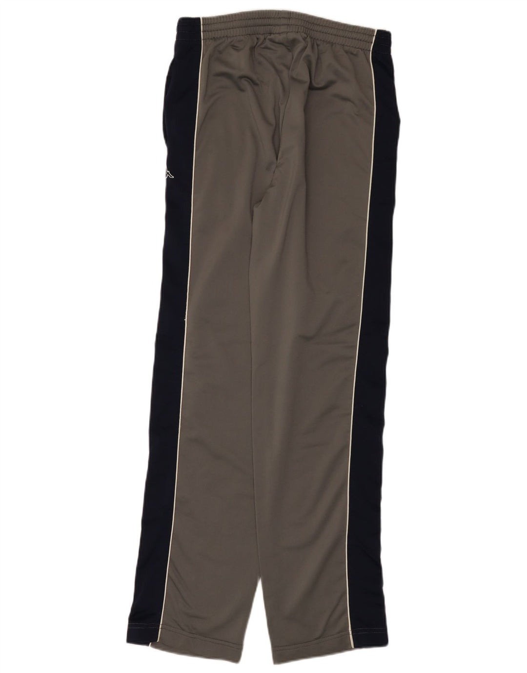Pantaloni da tuta da donna Kappa in poliestere color block grigio medio