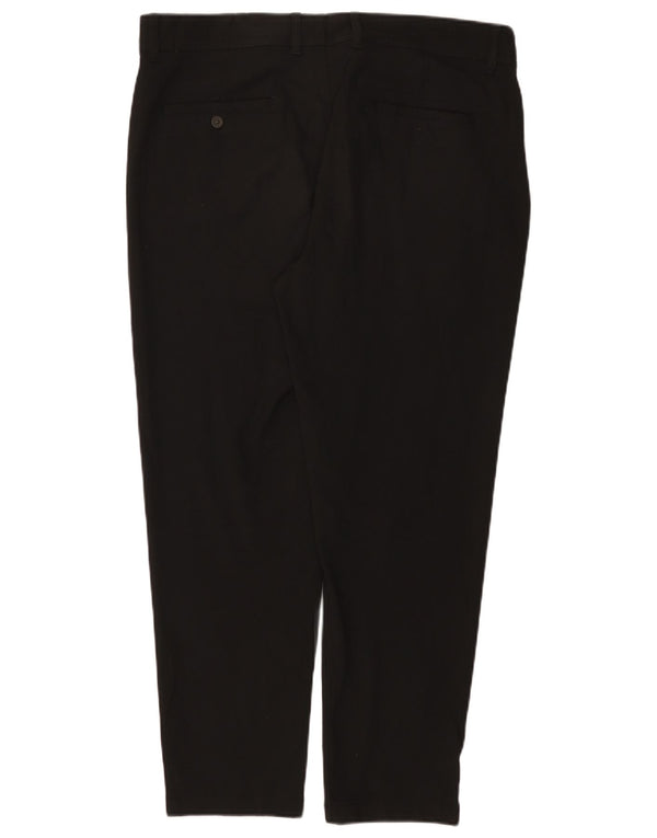 Pantaloni chino affusolati da uomo Zara IT 46 XL W36 L28 Neri