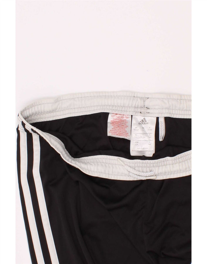 Pantaloncini sportivi Adidas Climacool da ragazzo 13-14 anni in poliestere nero
