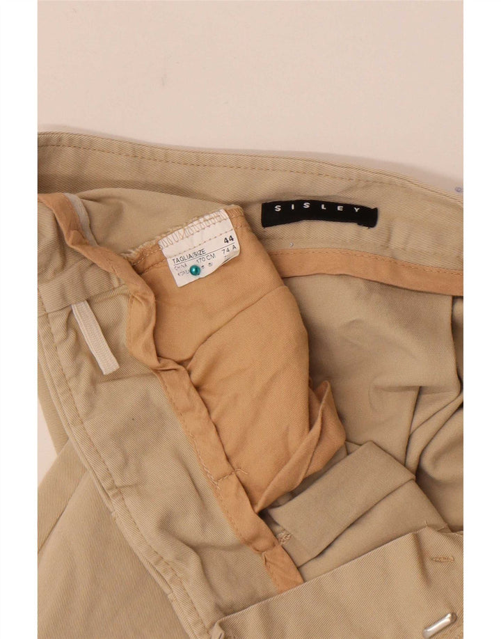 Gonna a trapezio da donna Sisley IT 44 media W32 Beige classica