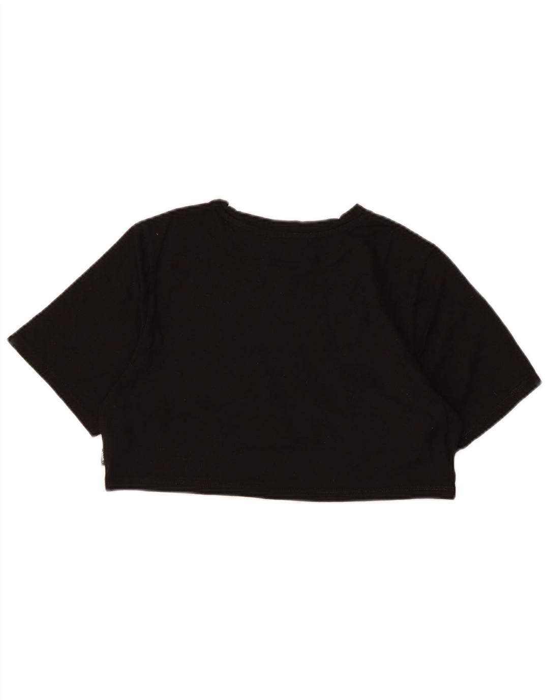 T-shirt grafica corta da donna Vans UK 12 cotone medio nero