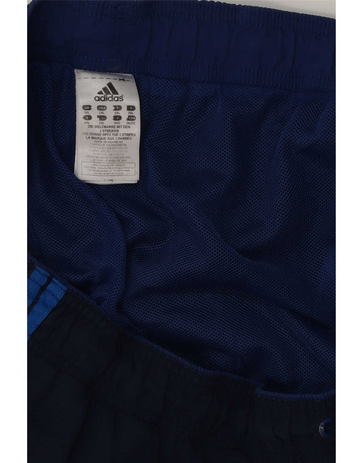 Pantaloncini da bagno da uomo Adidas 2XL poliestere blu navy