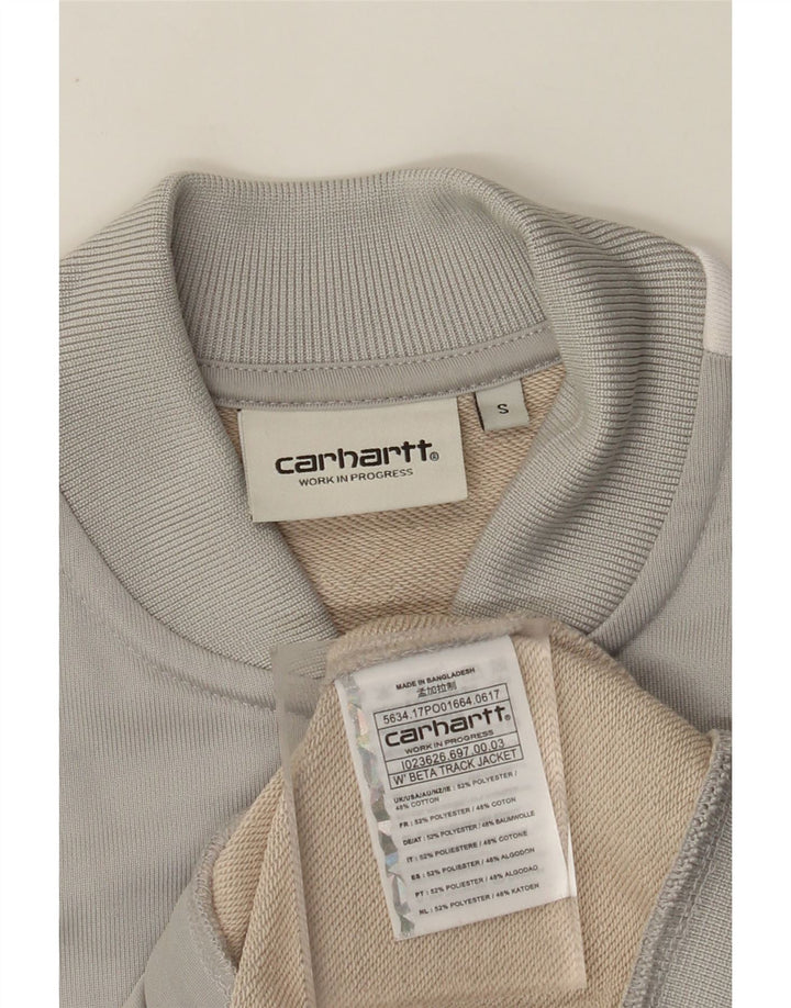 Giacca da tuta da donna CARHARTT UK 10 Small Grey Colourblock