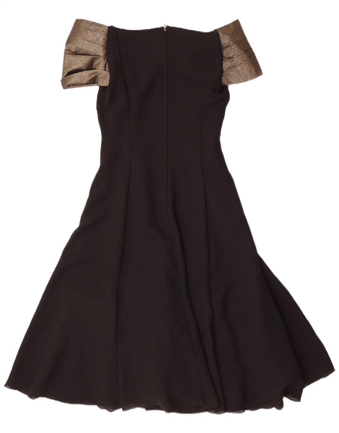 Abito da donna con spalle scoperte Yessica EU 36 Piccolo poliestere color block nero