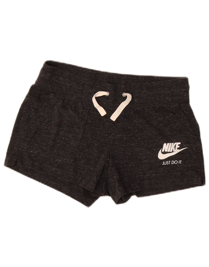 Pantaloncini sportivi Nike da donna con grafica UK 14 medio nero screziato