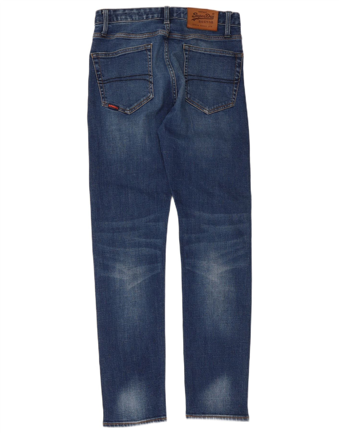Jeans slim da donna Superdry W30 L32 cotone blu