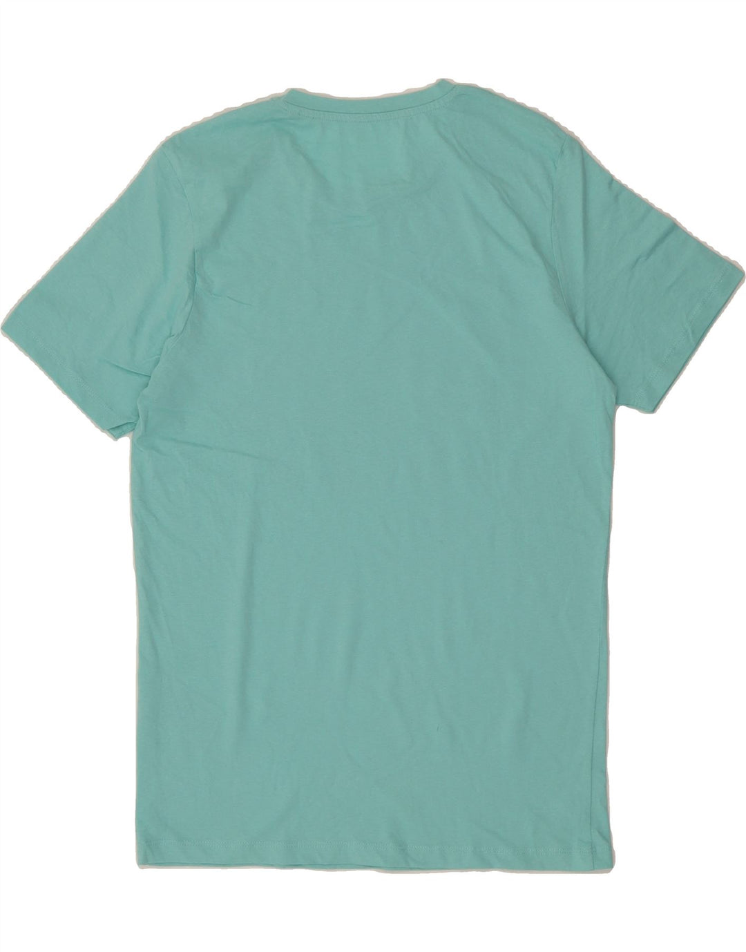 JACK & JONES Mens Graphic T-Shirt Top Medium Turquoise Cotton Vintage Jack & Jones and Second-Hand Jack & Jones from Messina Hembry 