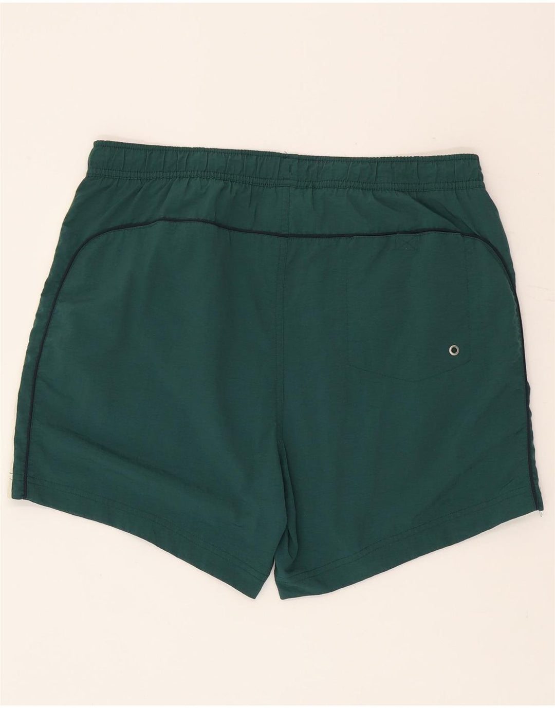 Pantaloncini da bagno da uomo Champion XL verde color block in poliammide