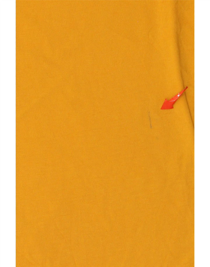 T-shirt da uomo The North Face Top Small in cotone giallo