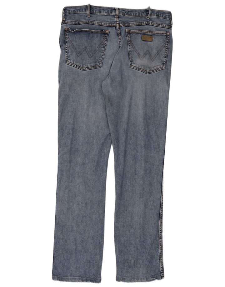 Jeans dritti da uomo Wrangler W34 L33 Blu