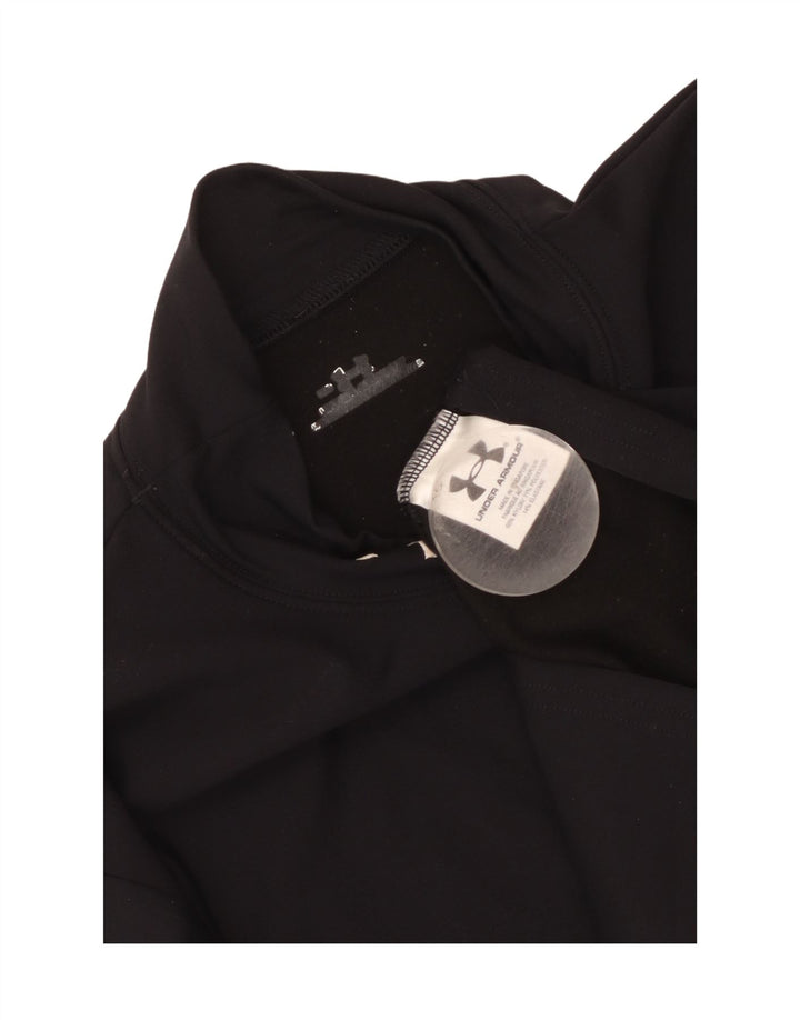Maglia a maniche lunghe da donna Under Armour UK 10 piccola in nylon nero