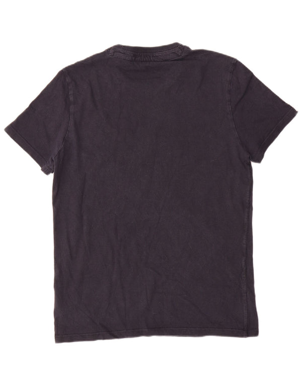 T-shirt grafica da uomo Superdry Top in cotone nero medio