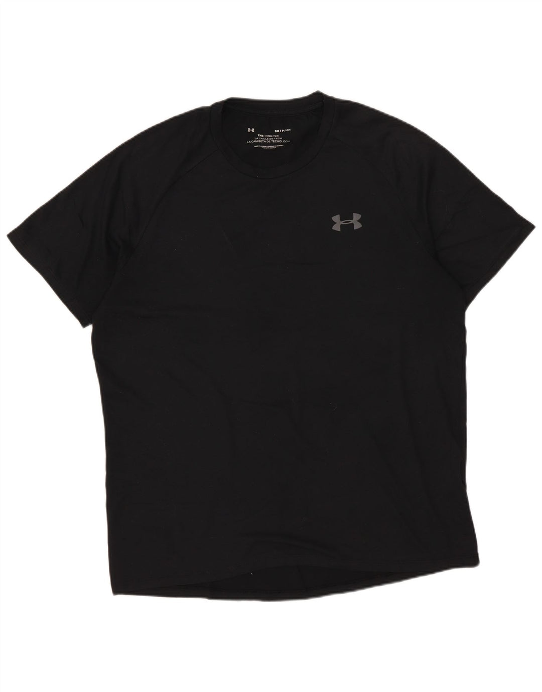 Maglietta da uomo Under Armour Top Small in poliestere nero