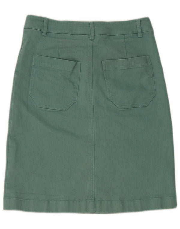 BODEN Womens Denim Skirt UK 8 Small W26  Blue Cotton