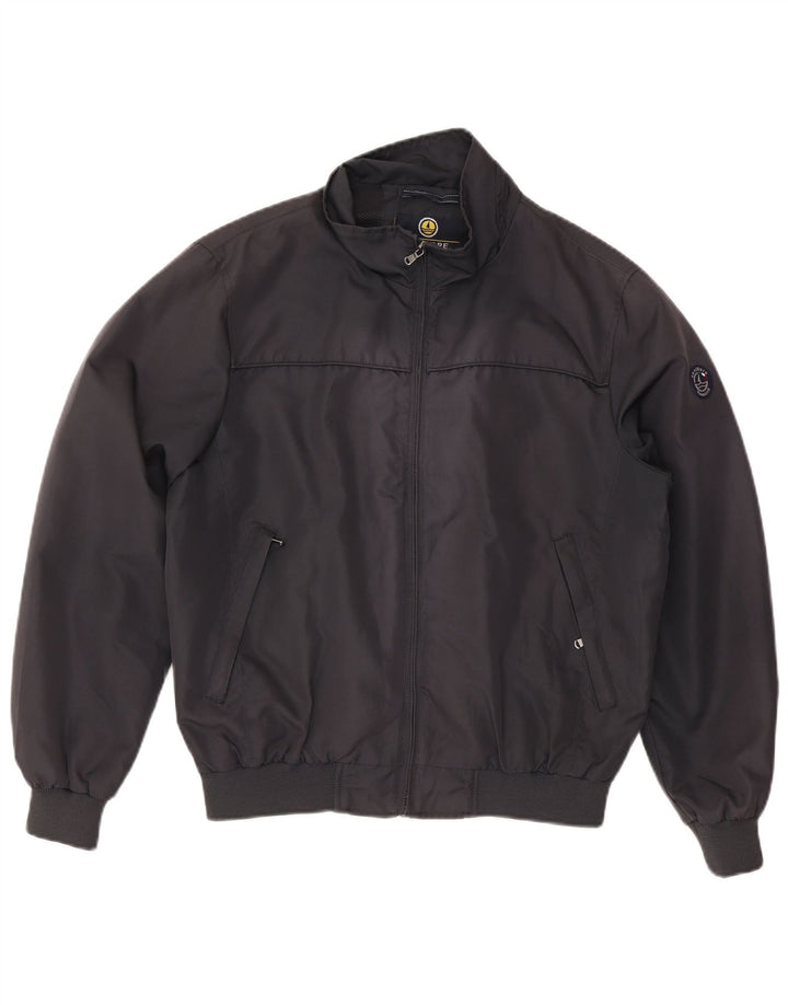 Giacca bomber da uomo Navigare UK 40 Large blu navy in poliestere