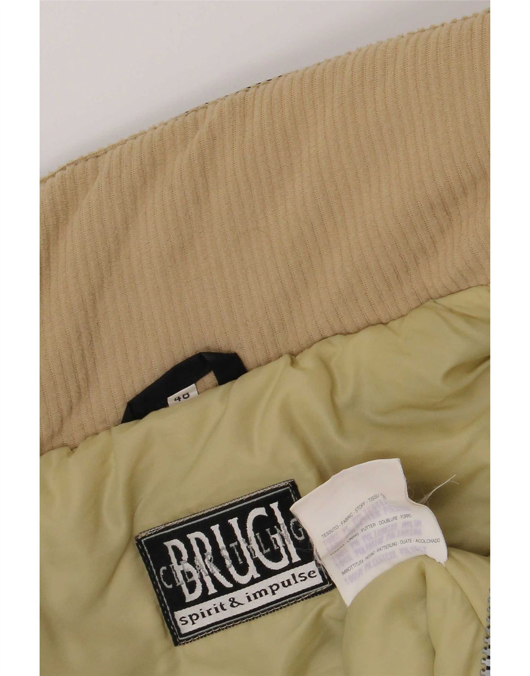 Tuta da sci donna Brugi IT 48 XL Poliestere nera sportiva