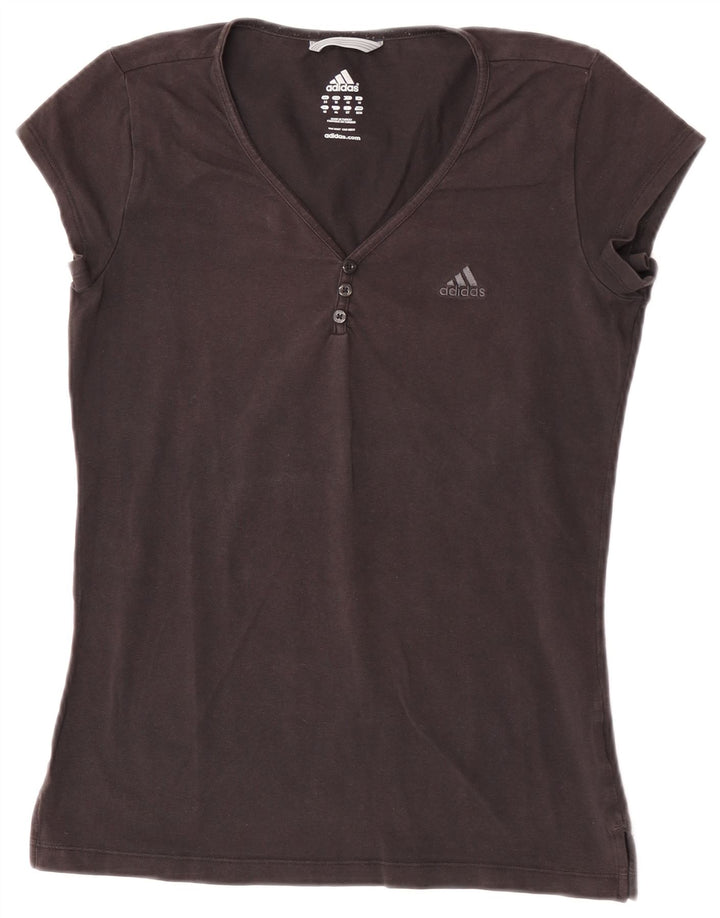 Maglietta da donna Adidas Top UK 14 media nera