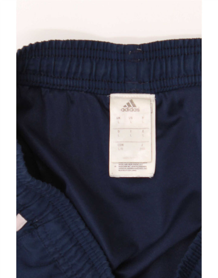 Pantaloncini sportivi da rugby Adidas Munster da uomo, grandi, in poliestere blu navy