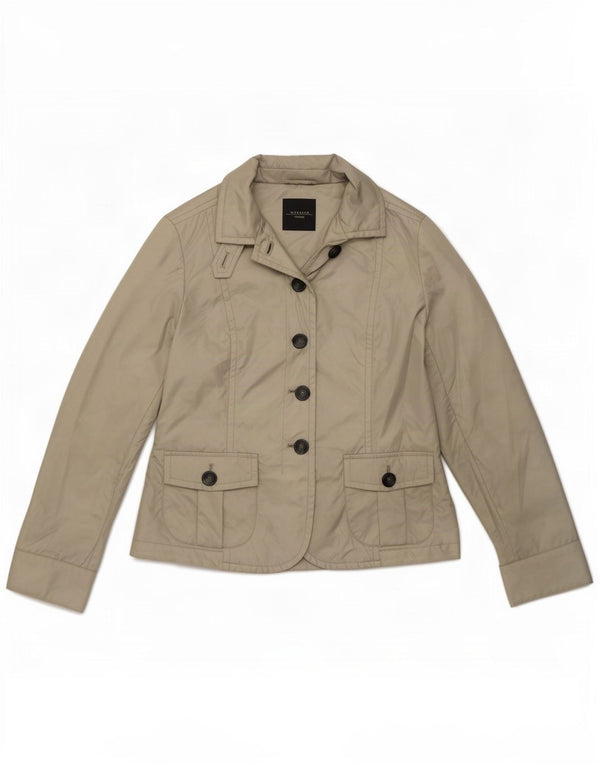 Giacca blazer a 4 bottoni Max Mara da donna Weekend UK 12 Beige medio