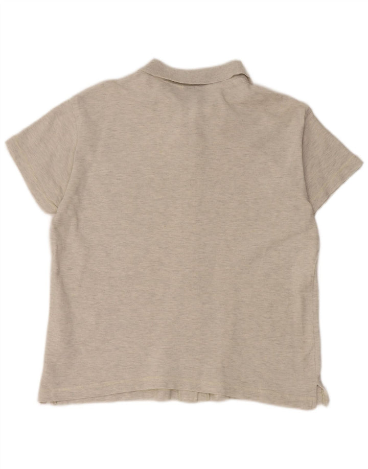 LOTTO Camicia a maniche corte da donna Camicetta UK 20 2XL Cotone grigio